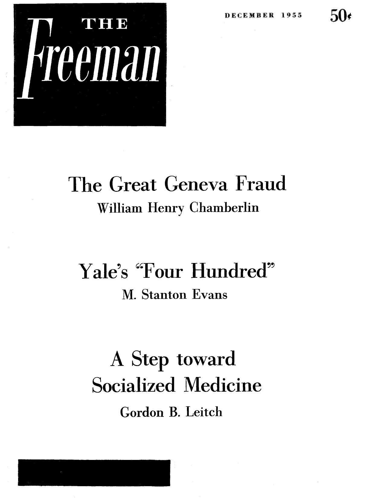 The Freeman December 1955