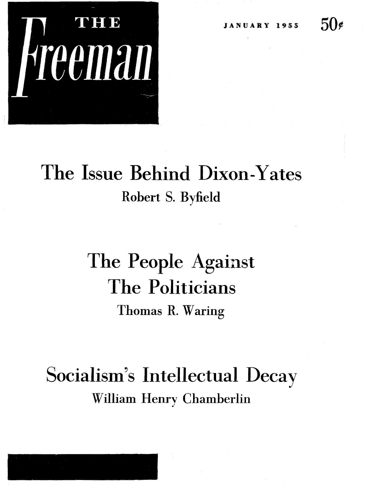 The Freeman January 1955