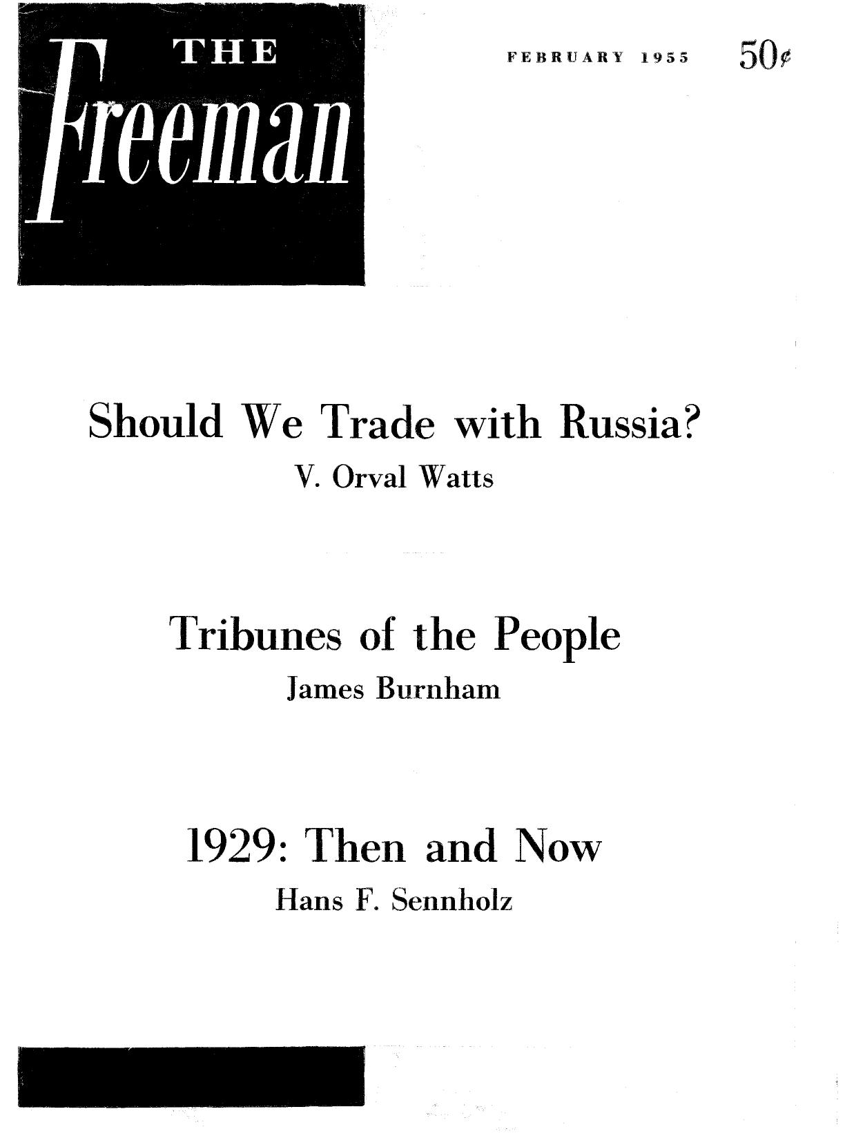 The Freeman February 1955