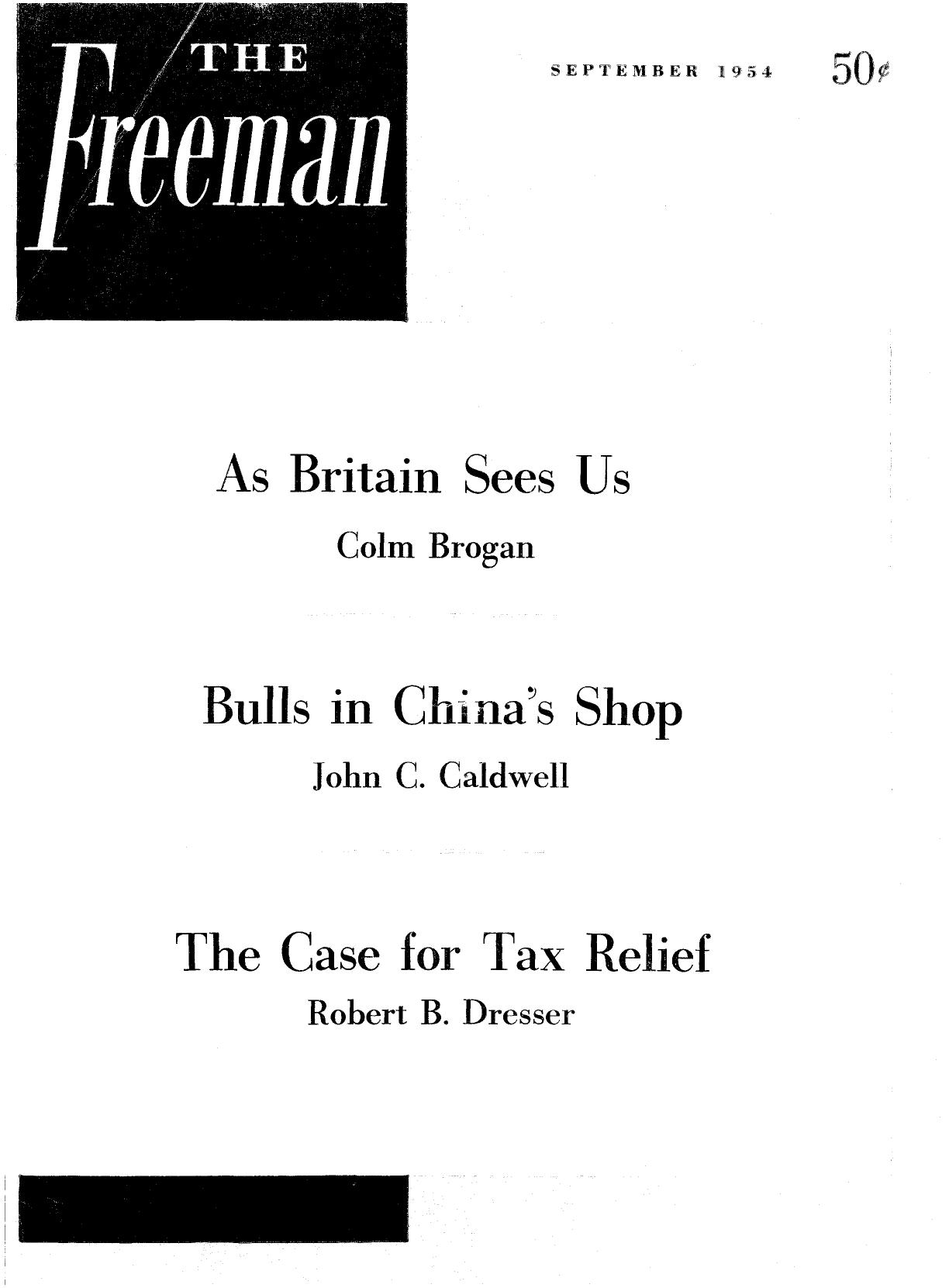 The Freeman September 1954