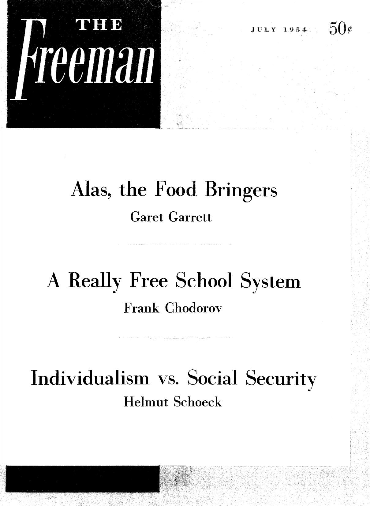 The Freeman July 1954