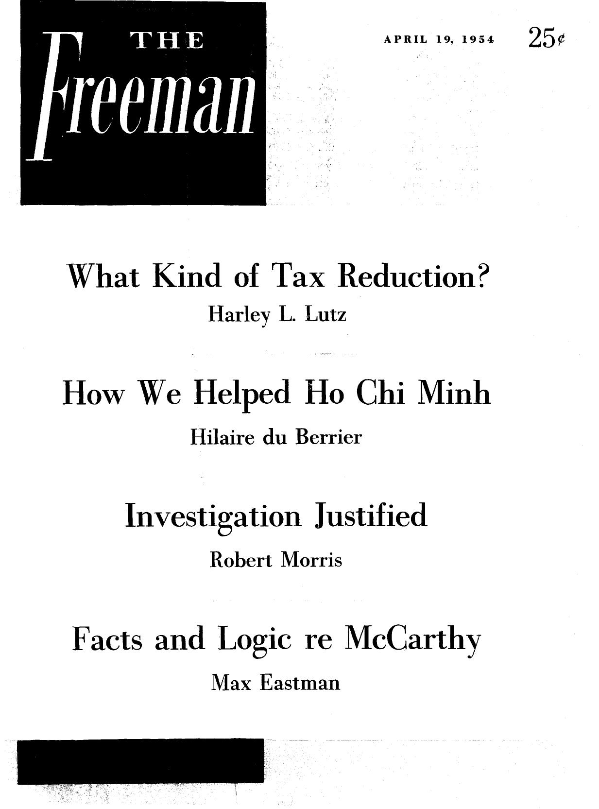 The Freeman April 1954