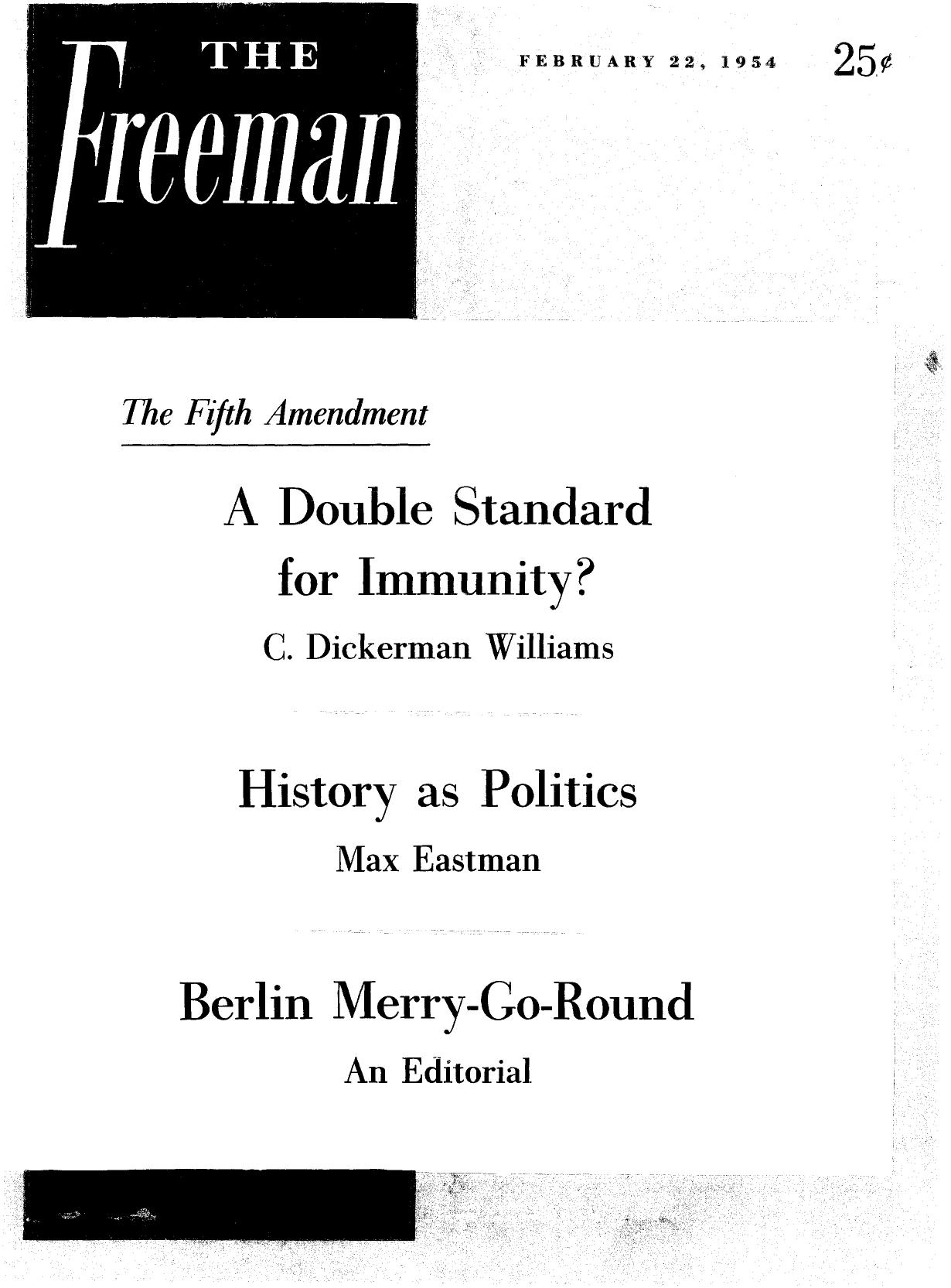 The Freedom February 1954