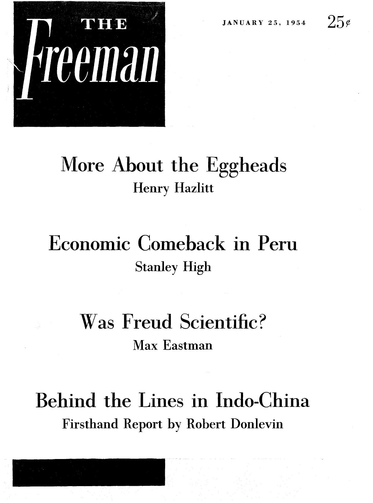 The Freeman January 1954