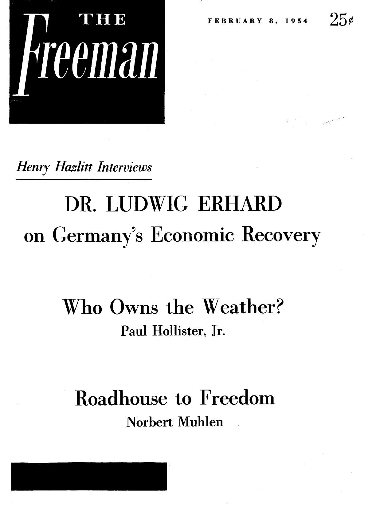 The Freeman February 1954