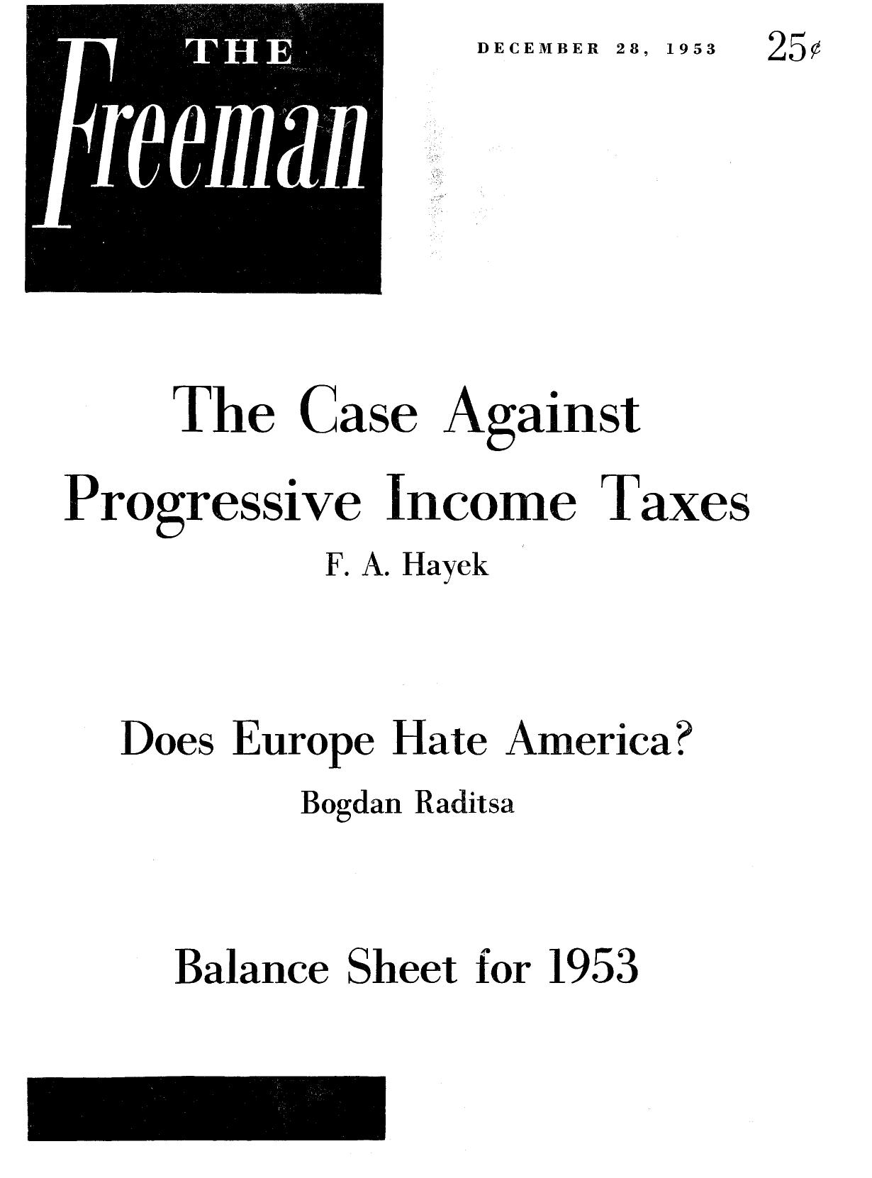 The Freeman December 1953