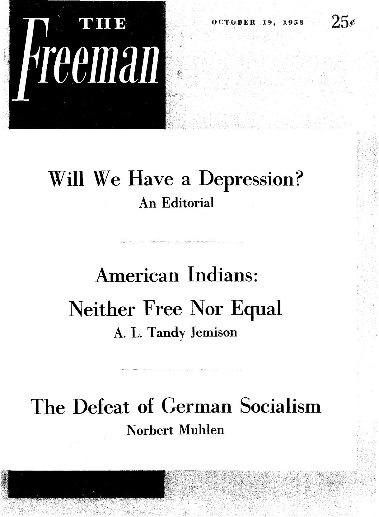 The Freeman October 1953