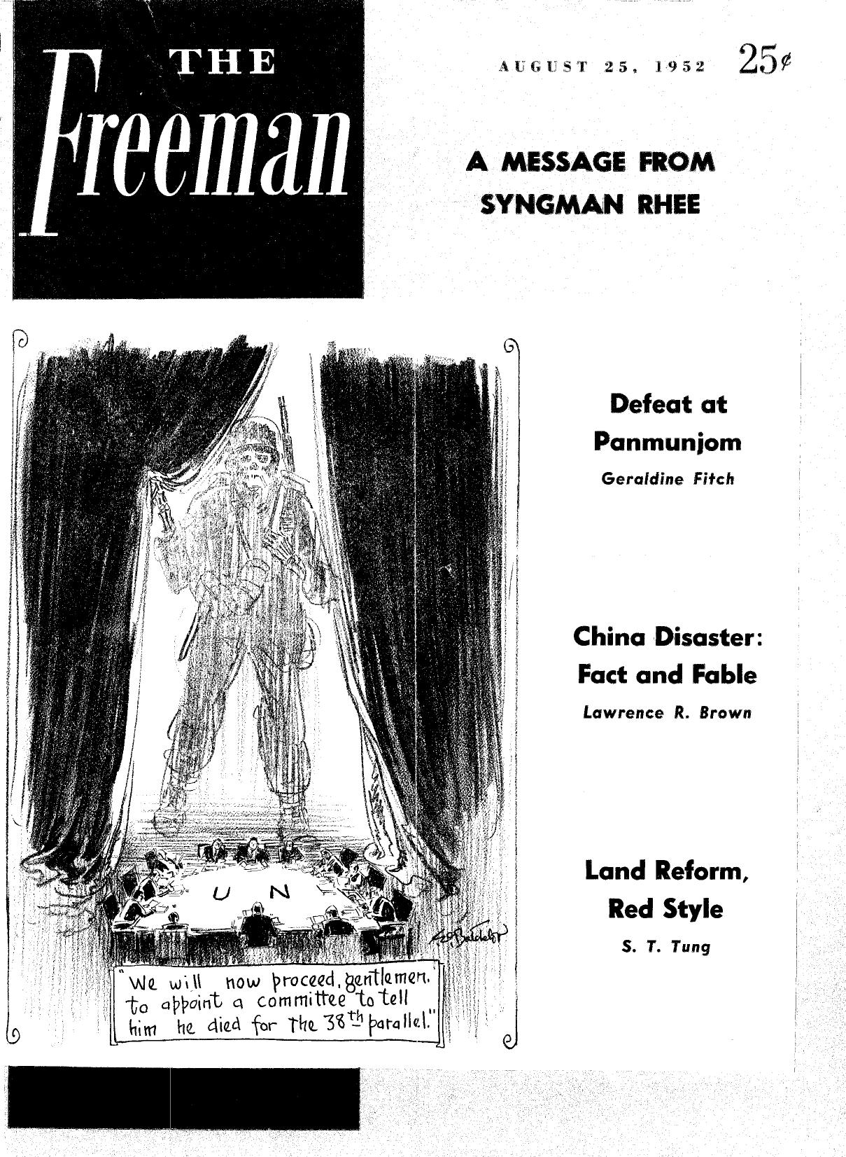The Freeman August 1952