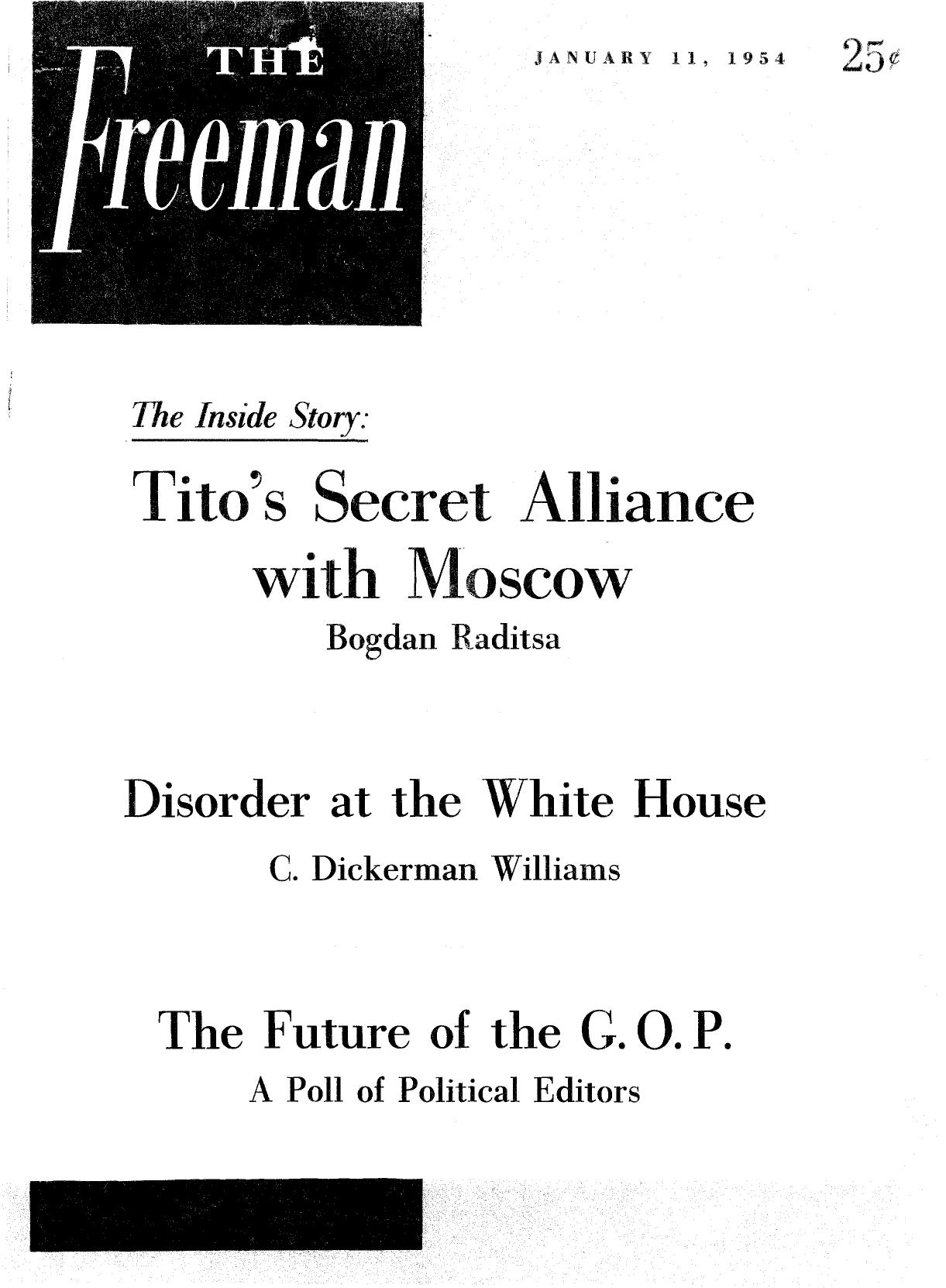 The Freeman January 1954