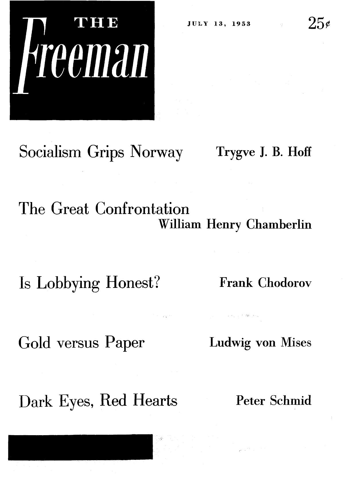 The Freeman July 1953