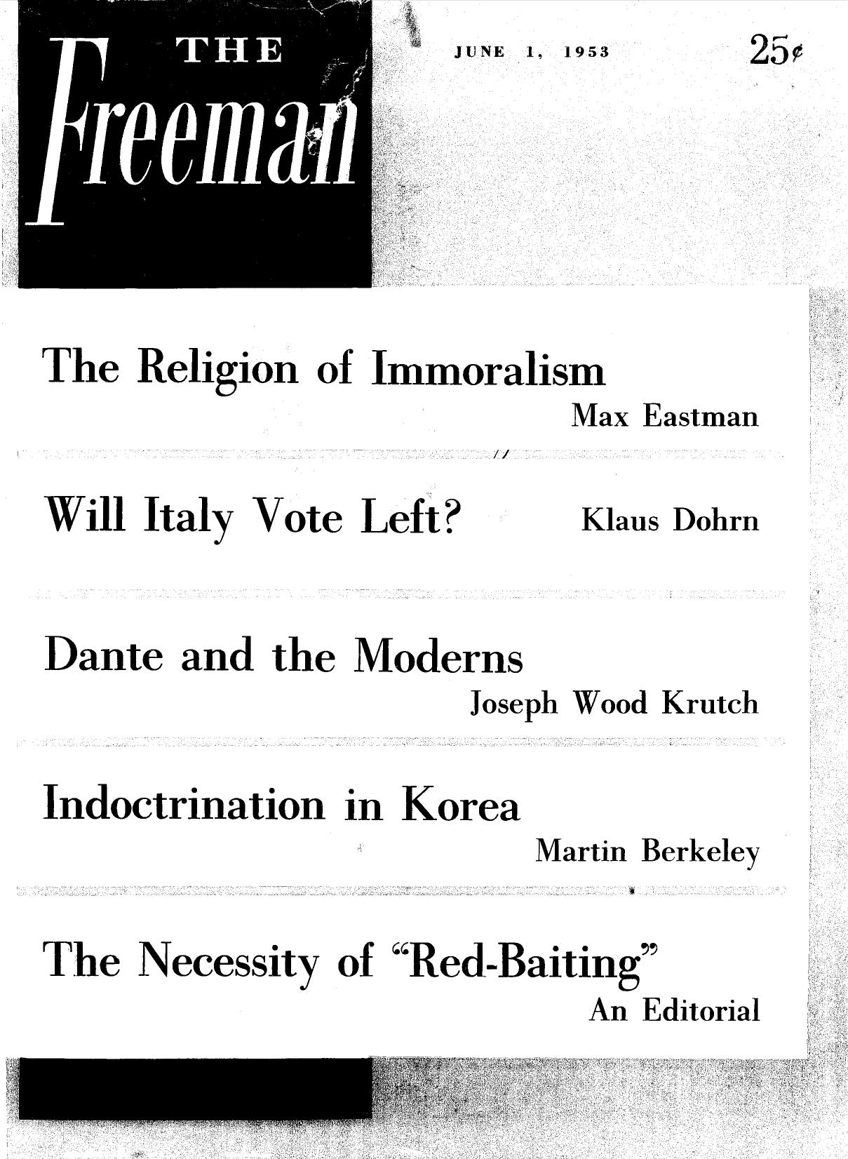 The Freeman June 1953