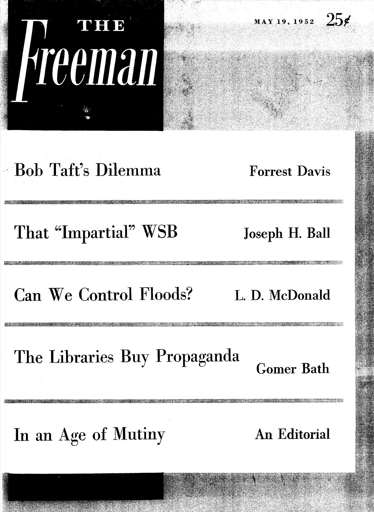 The Freeman May 1952