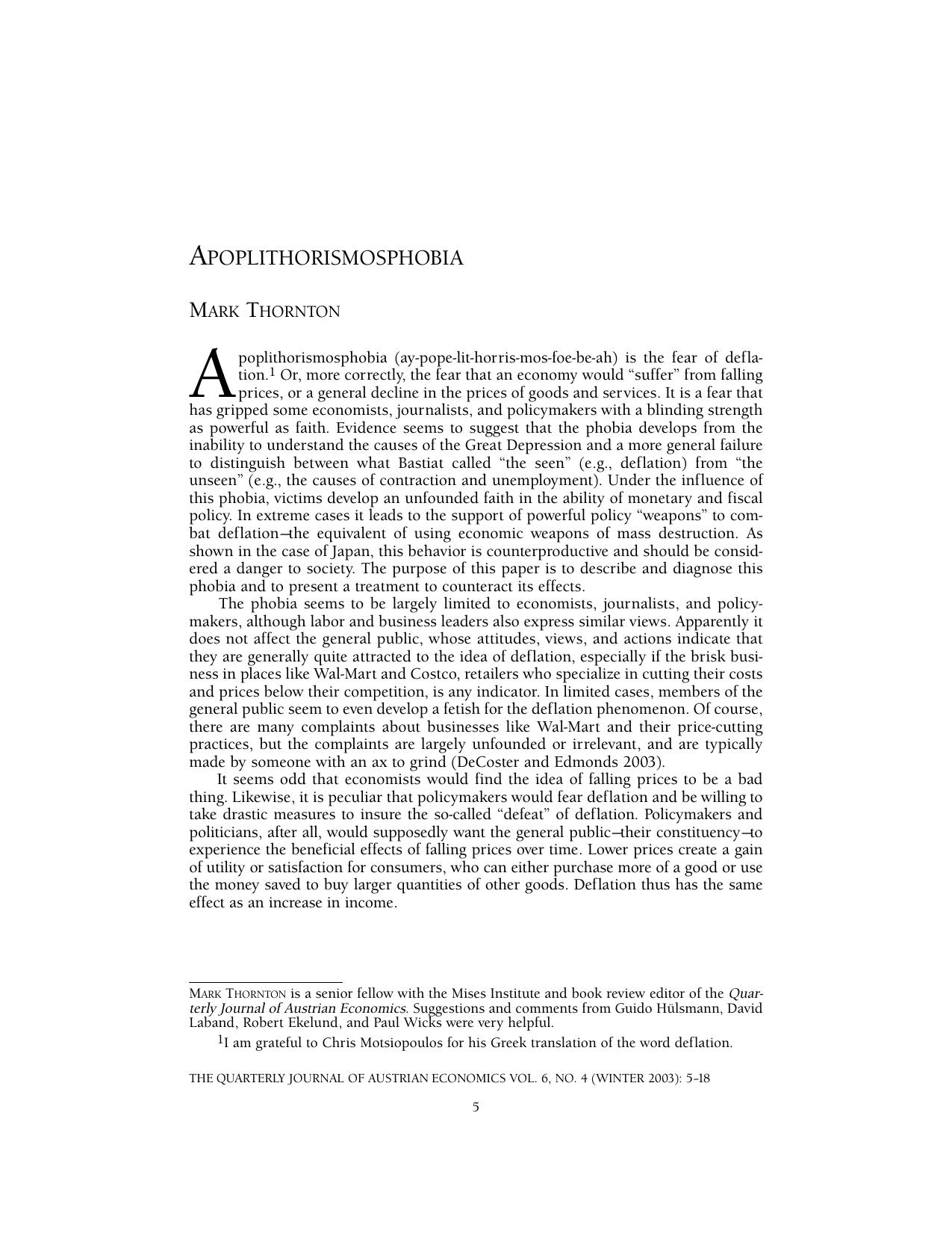 Apoplithorismosphobia