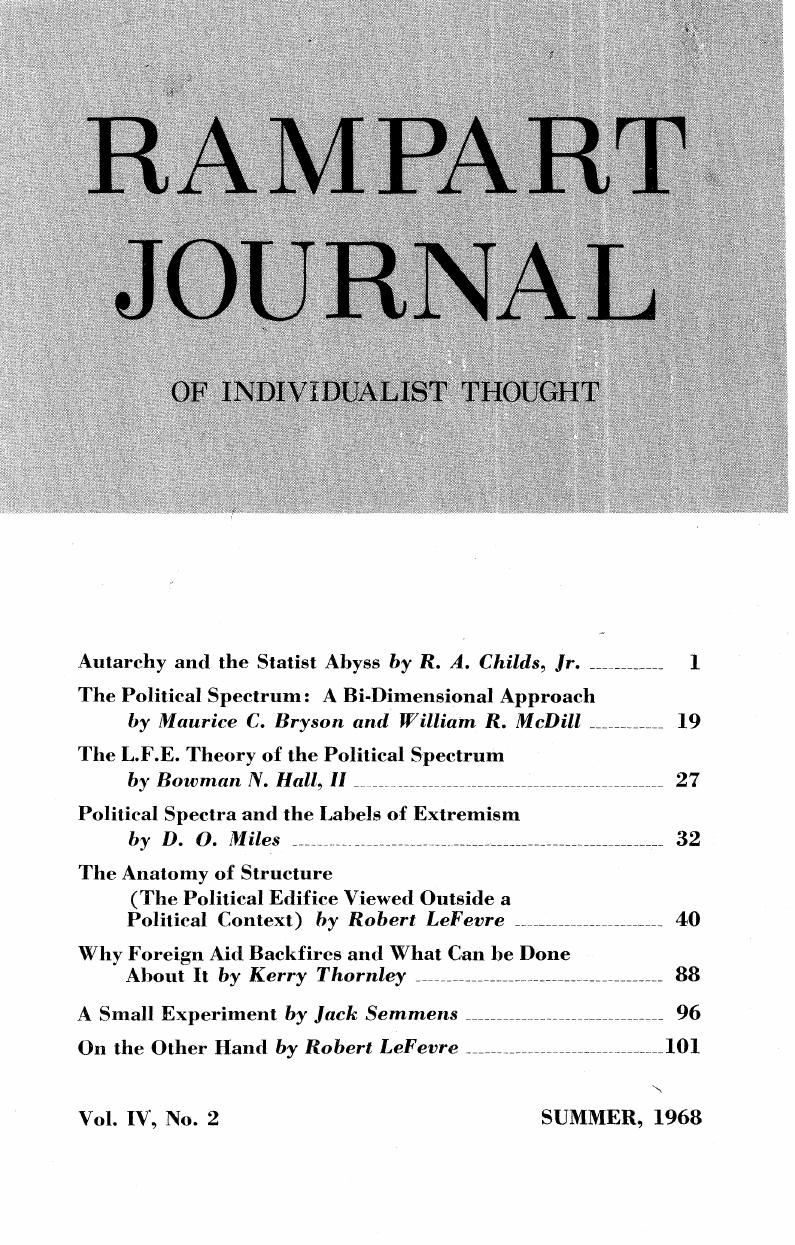 Ramart Journal - Summer 1968
