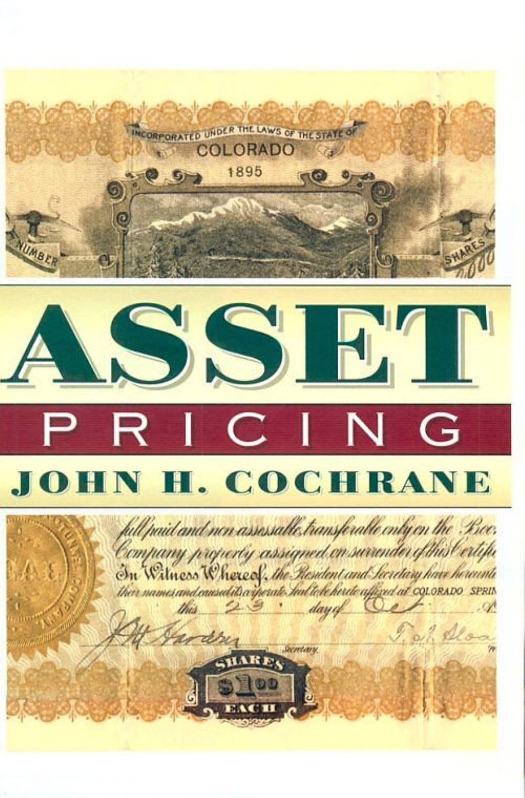 Asset Pricing: Revised Edition