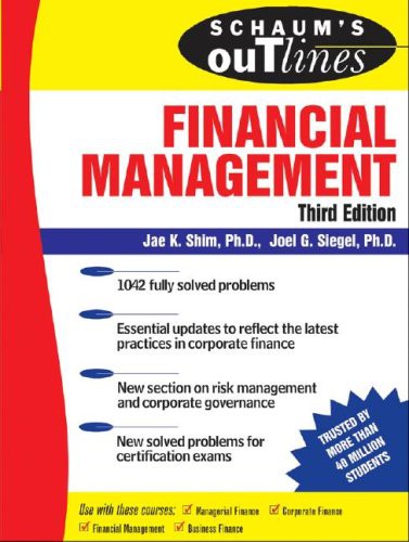 Schaum's Outline of Financial Management