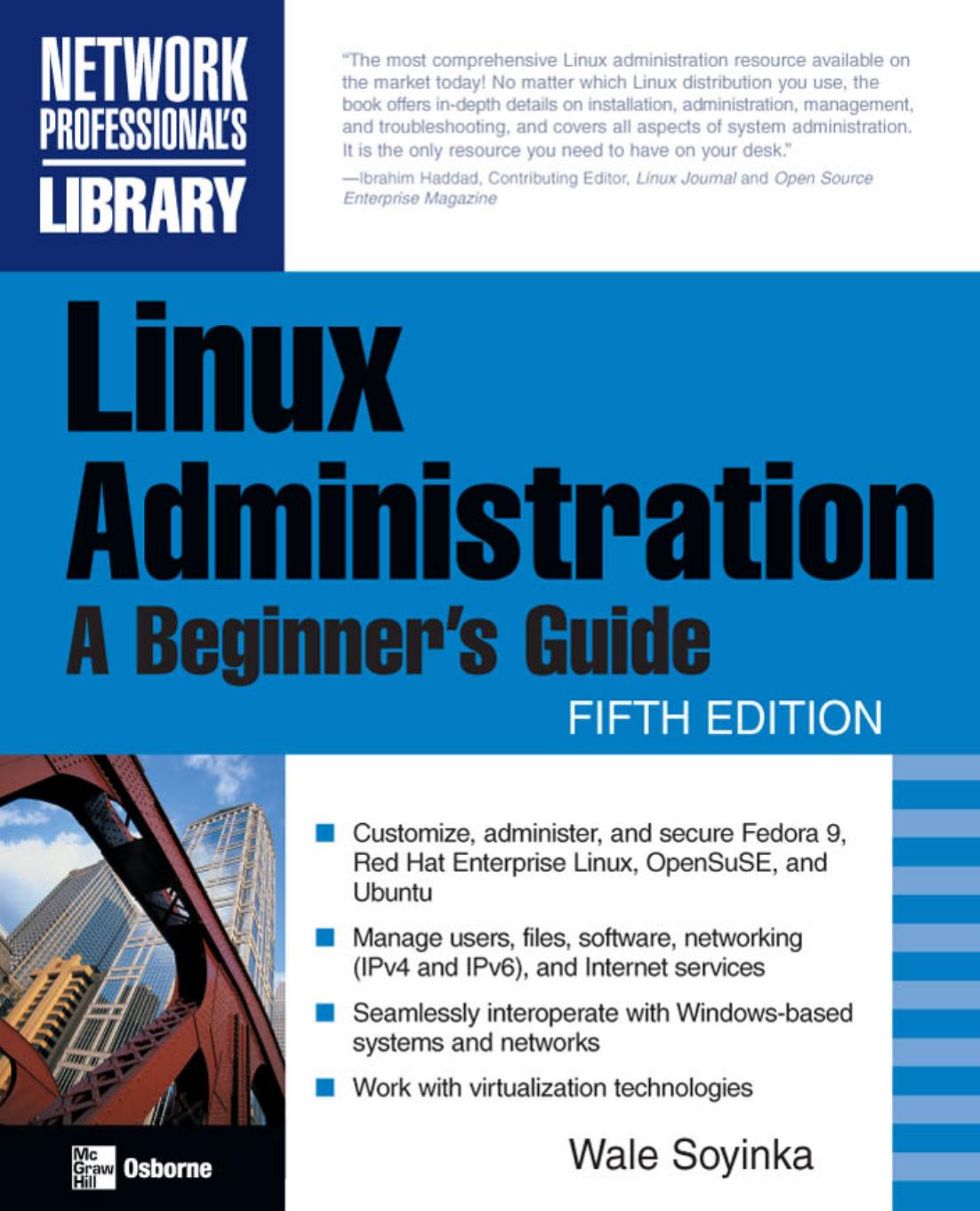 Linux Administration: A Beginners Guide, Sixth Edition