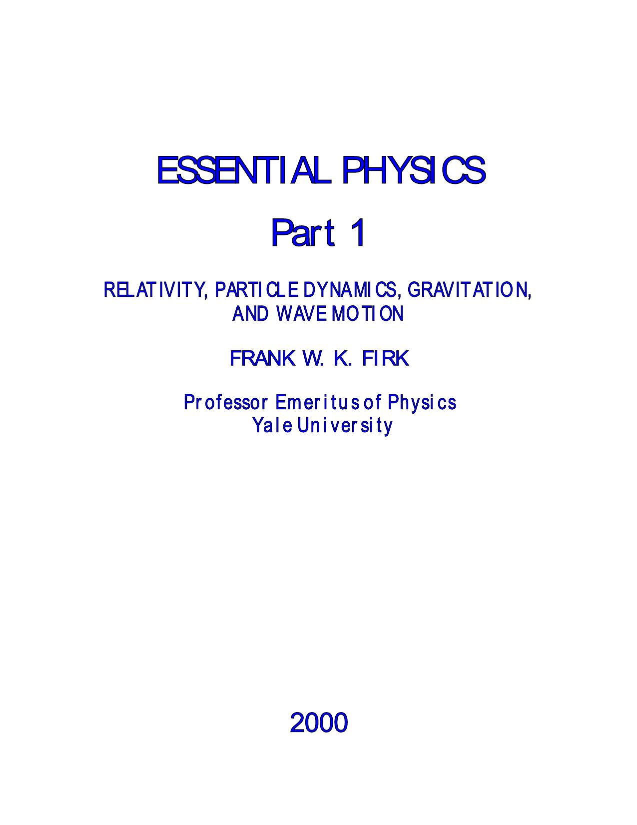 essential physics1