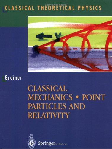 Classical Mechanics: Point Particles and Relativity