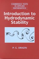 Introduction to Hydrodynamic Stability