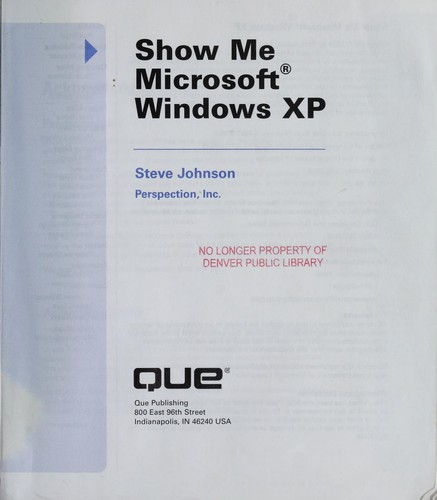 Show Me Microsoft Windows XP