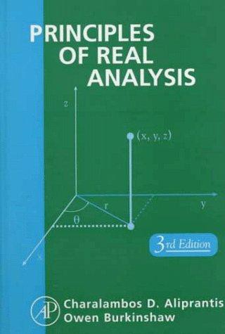 Principles of Real Analysis, Third Edition