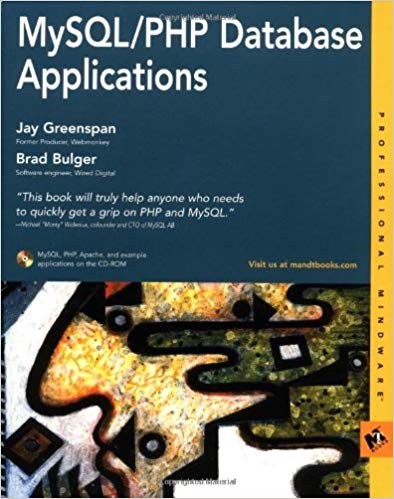 MySQL/PHP Database Applications [With CDROM]