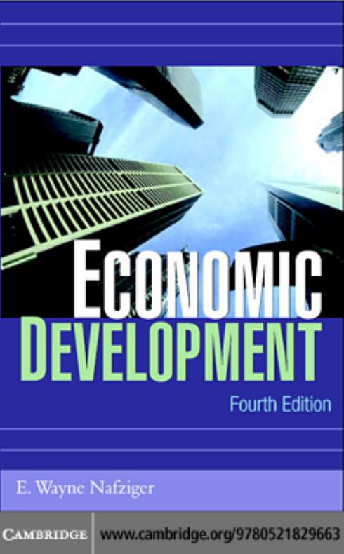 Economic Development, 4th Edition